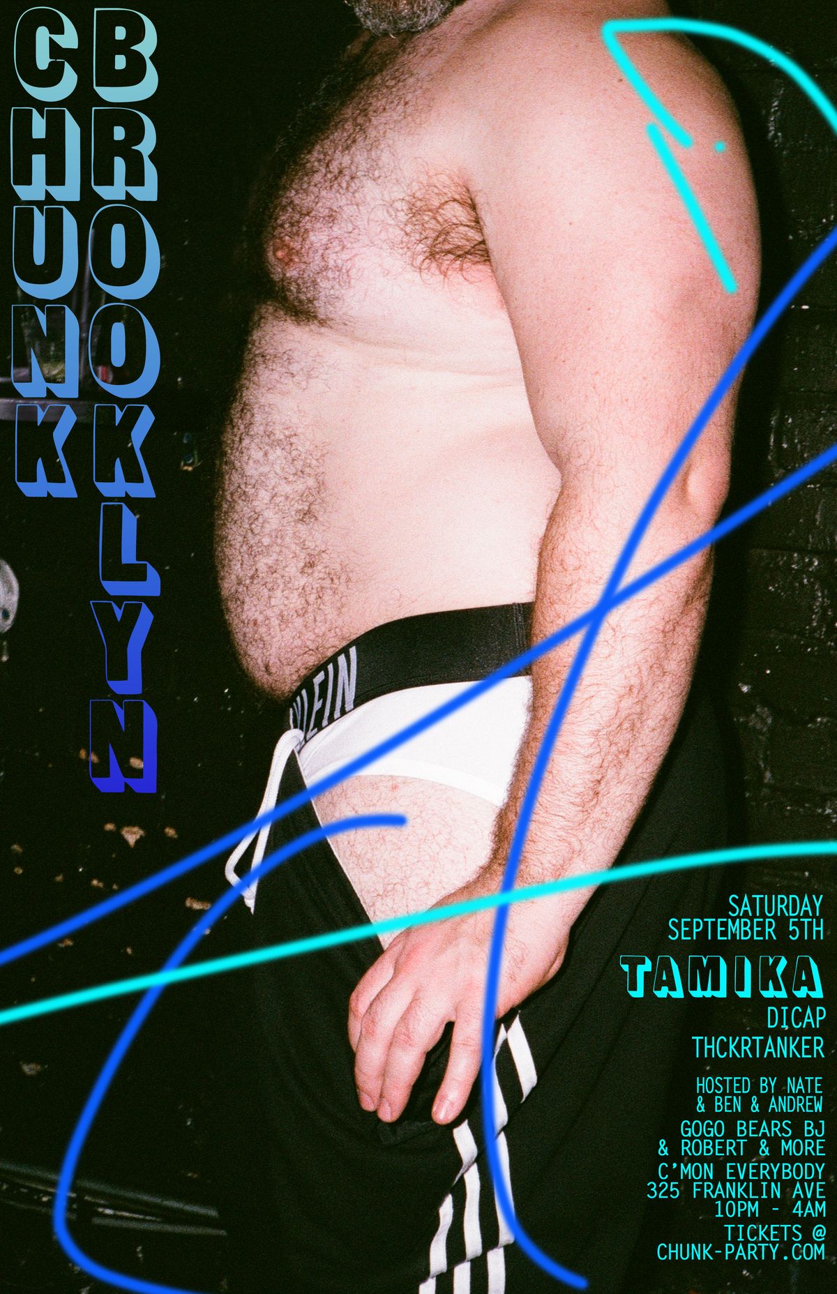 CHUNK Brooklyn - Saturday September 5th flyer