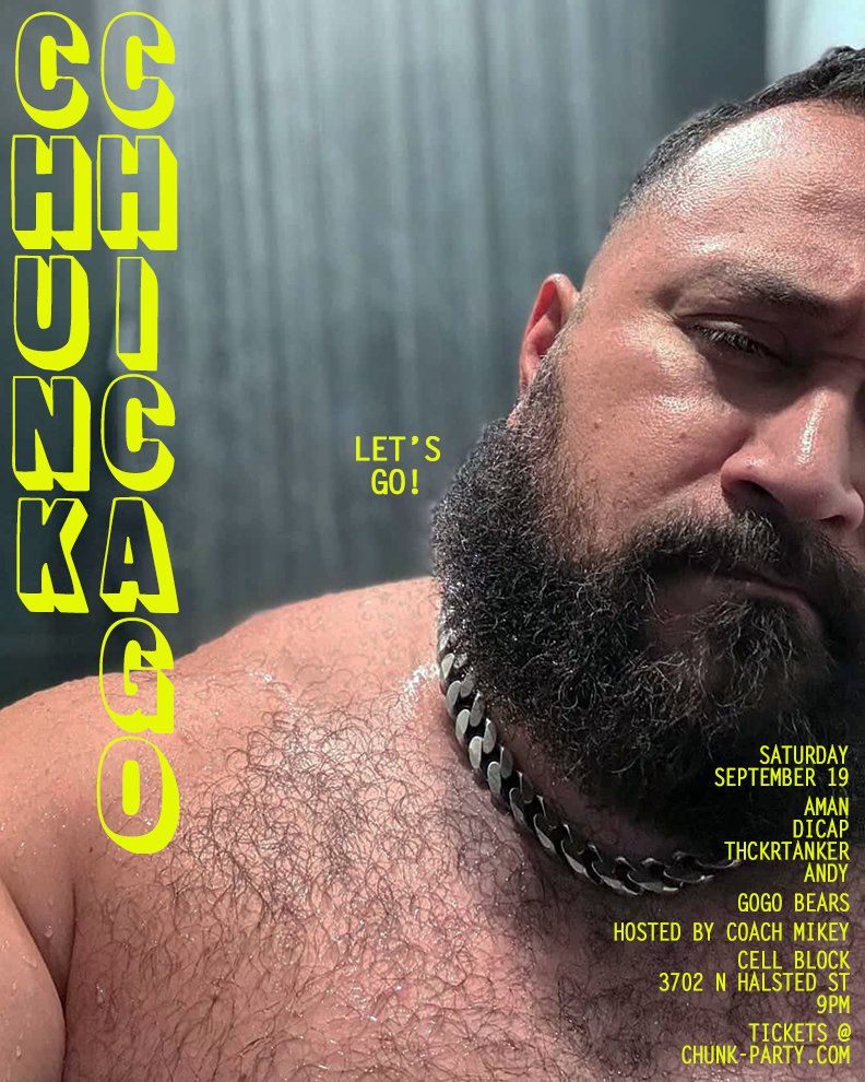 CHUNK Chicago - September 19th flyer