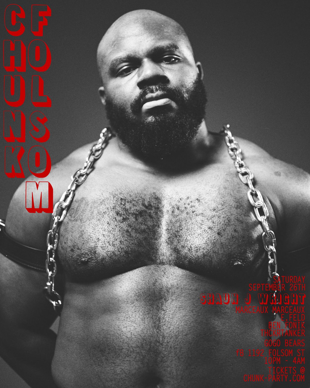 CHUNK FOLSOM - Bear Playground - 9/26 flyer