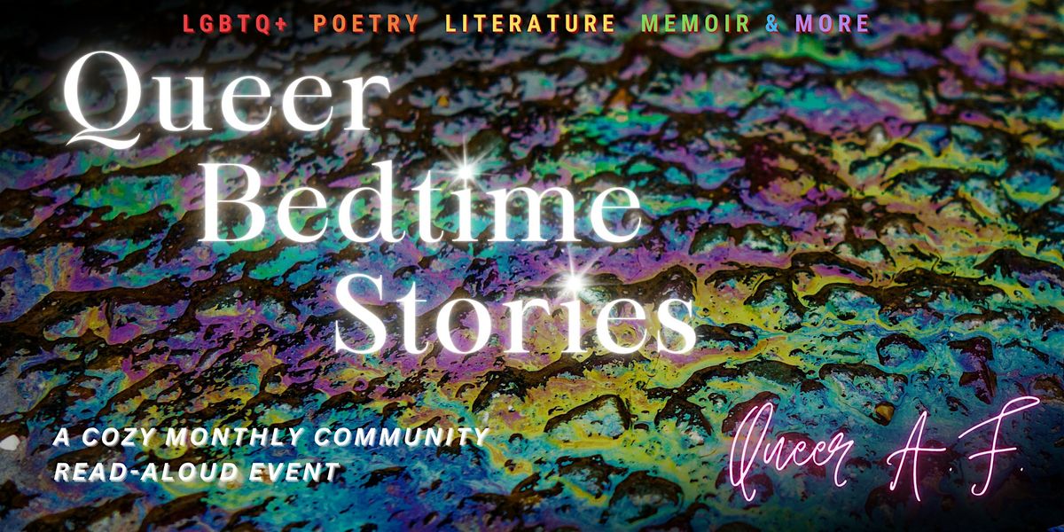 Queer Bedtime Stories flyer
