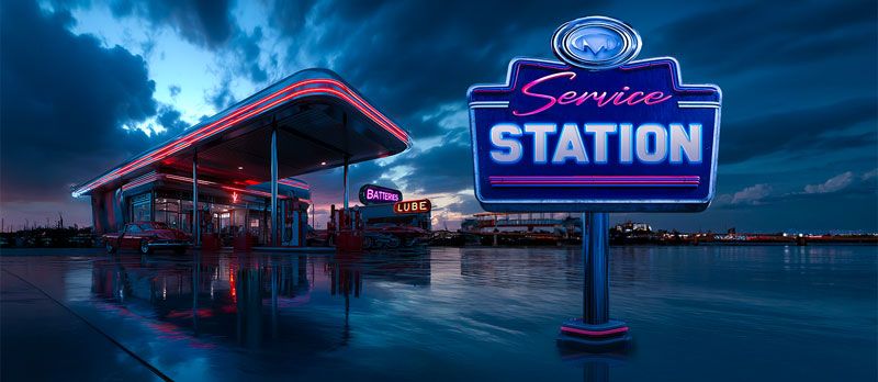 Service Station: Truck Stop 2026 flyer