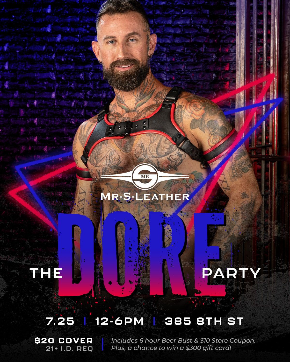 The Dore Party flyer