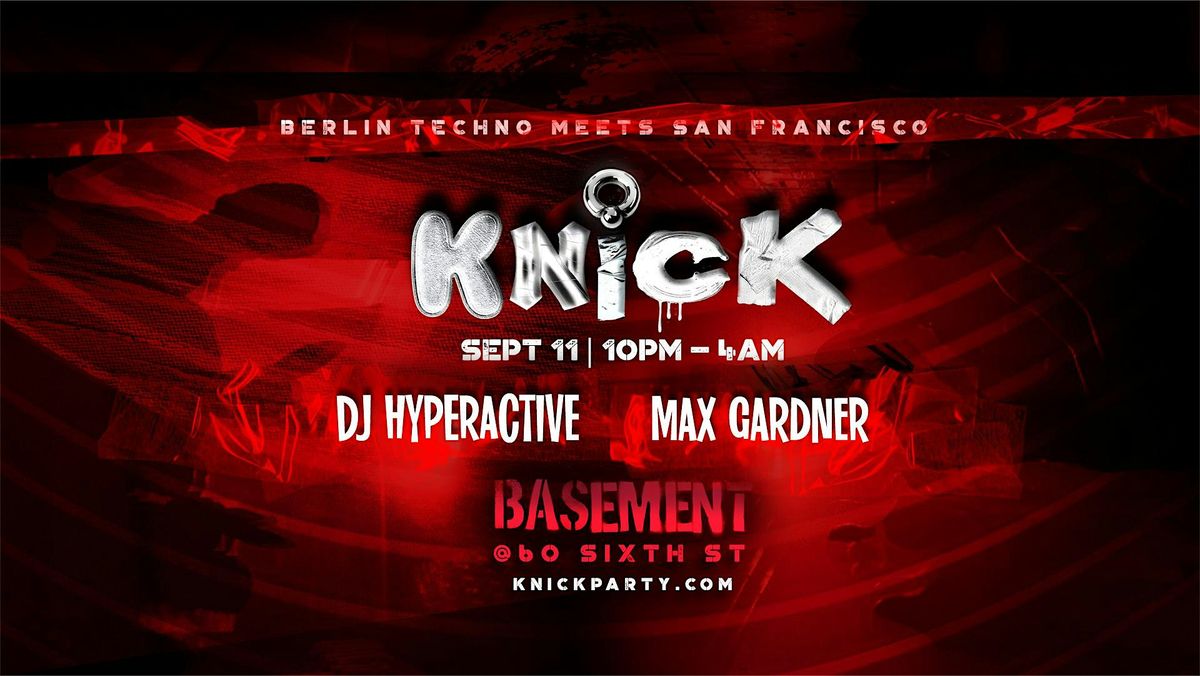 KNICK flyer