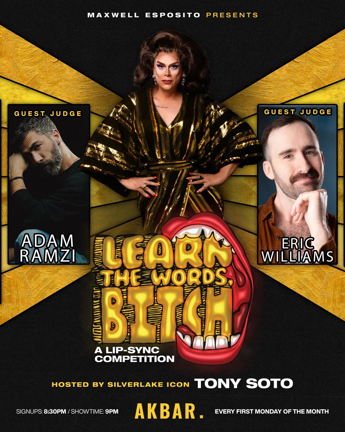 Learn The Words, Bitch flyer