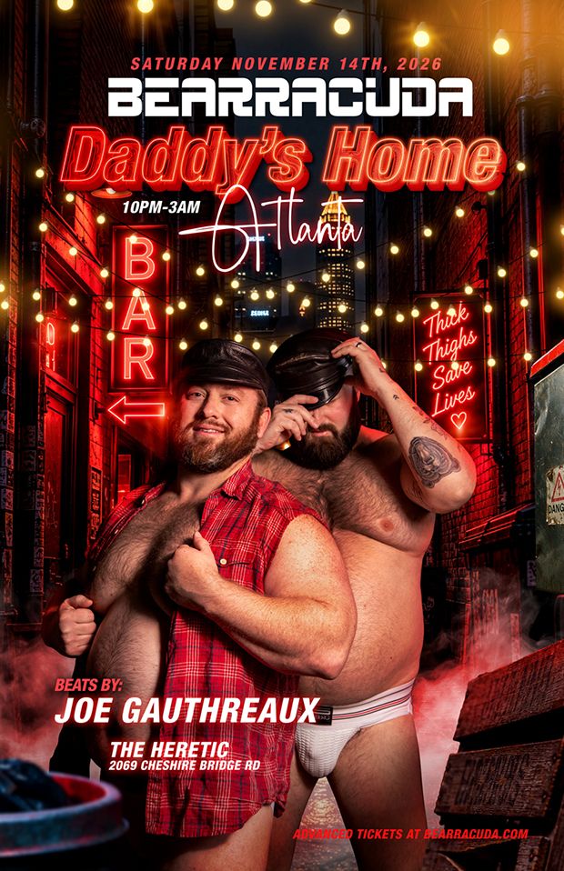Bearracuda Atlanta: DADDY'S HOME flyer
