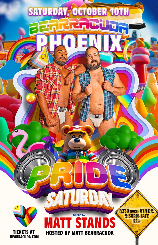 Bearracuda Phoenix PRIDE! flyer