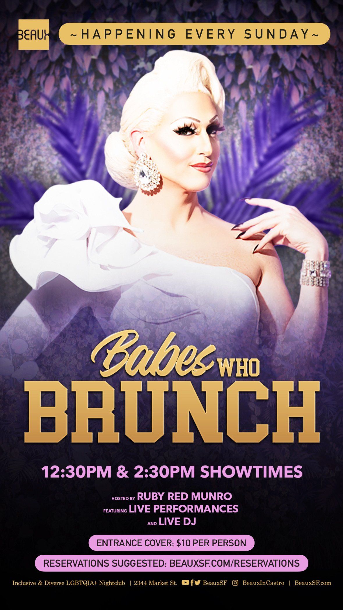 Babes Who Brunch (Drag Brunch) flyer