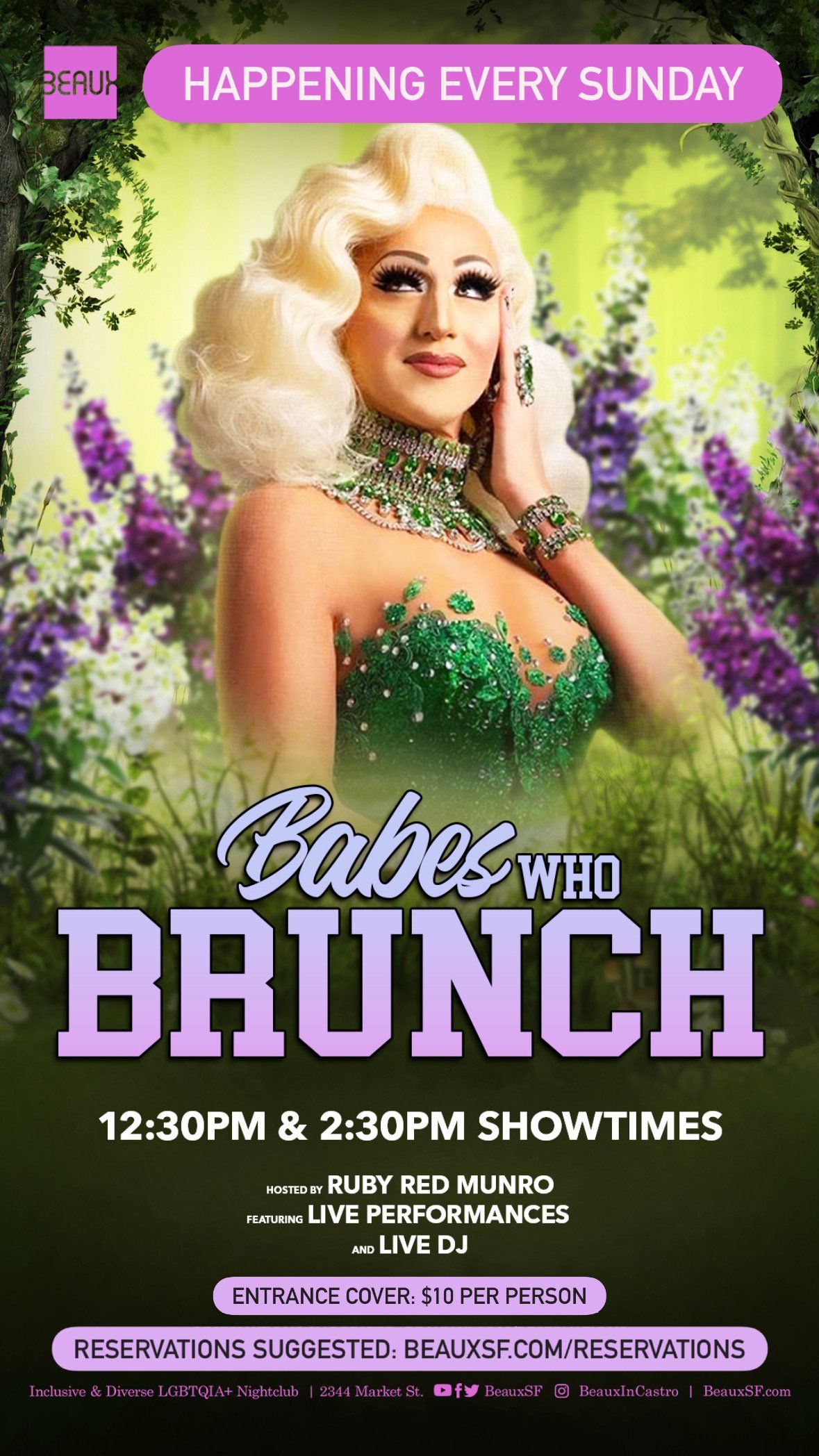 Babes Who Brunch (Drag Brunch) flyer