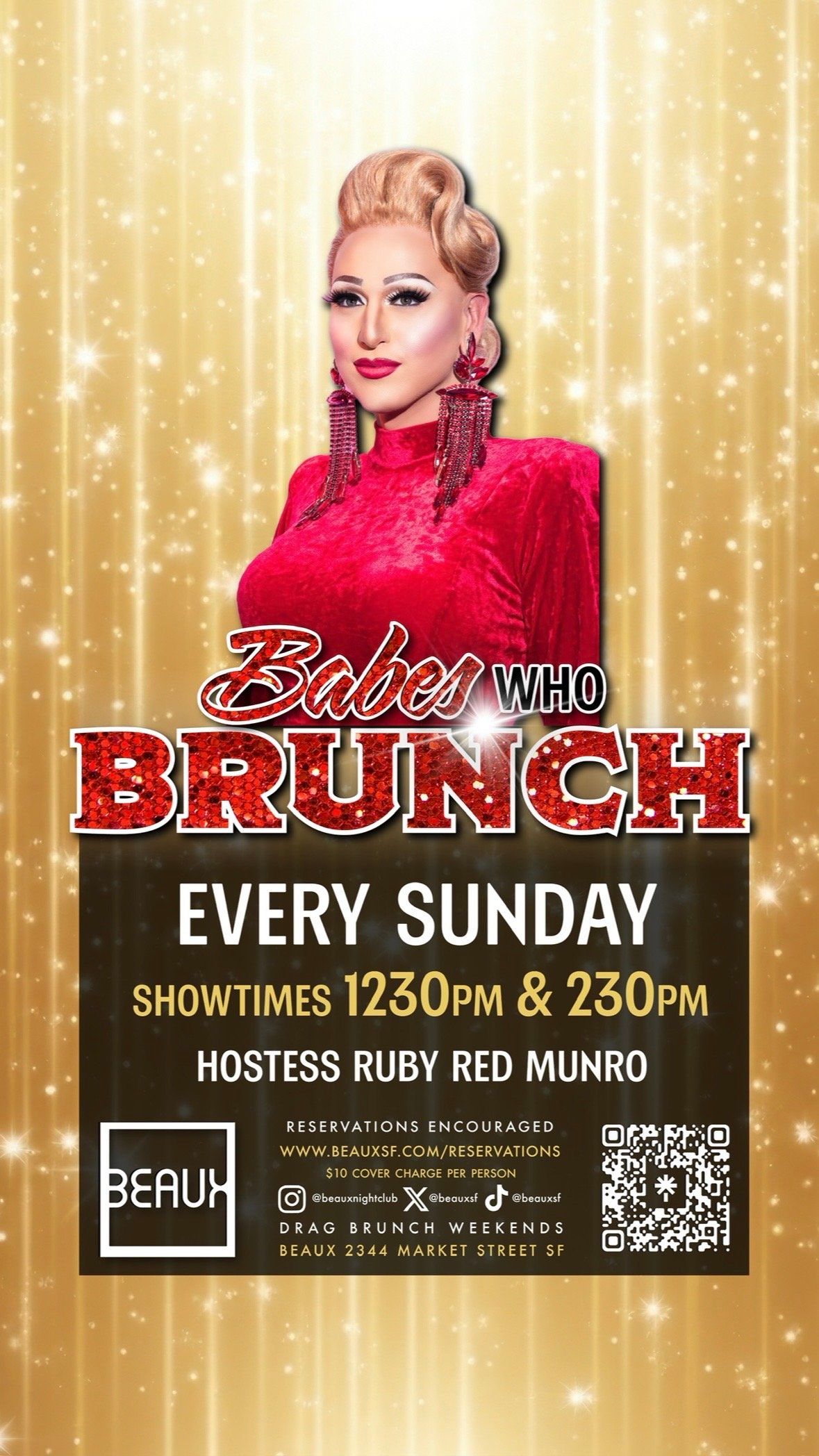 Babes Who Brunch (Drag Brunch) flyer