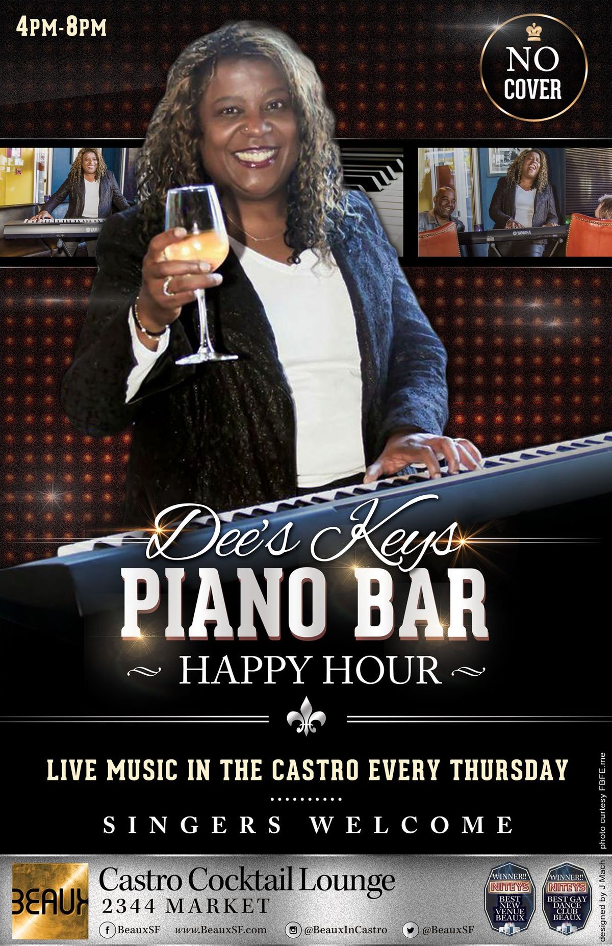 Dee's Keys Piano Bar (Happy Hour) flyer