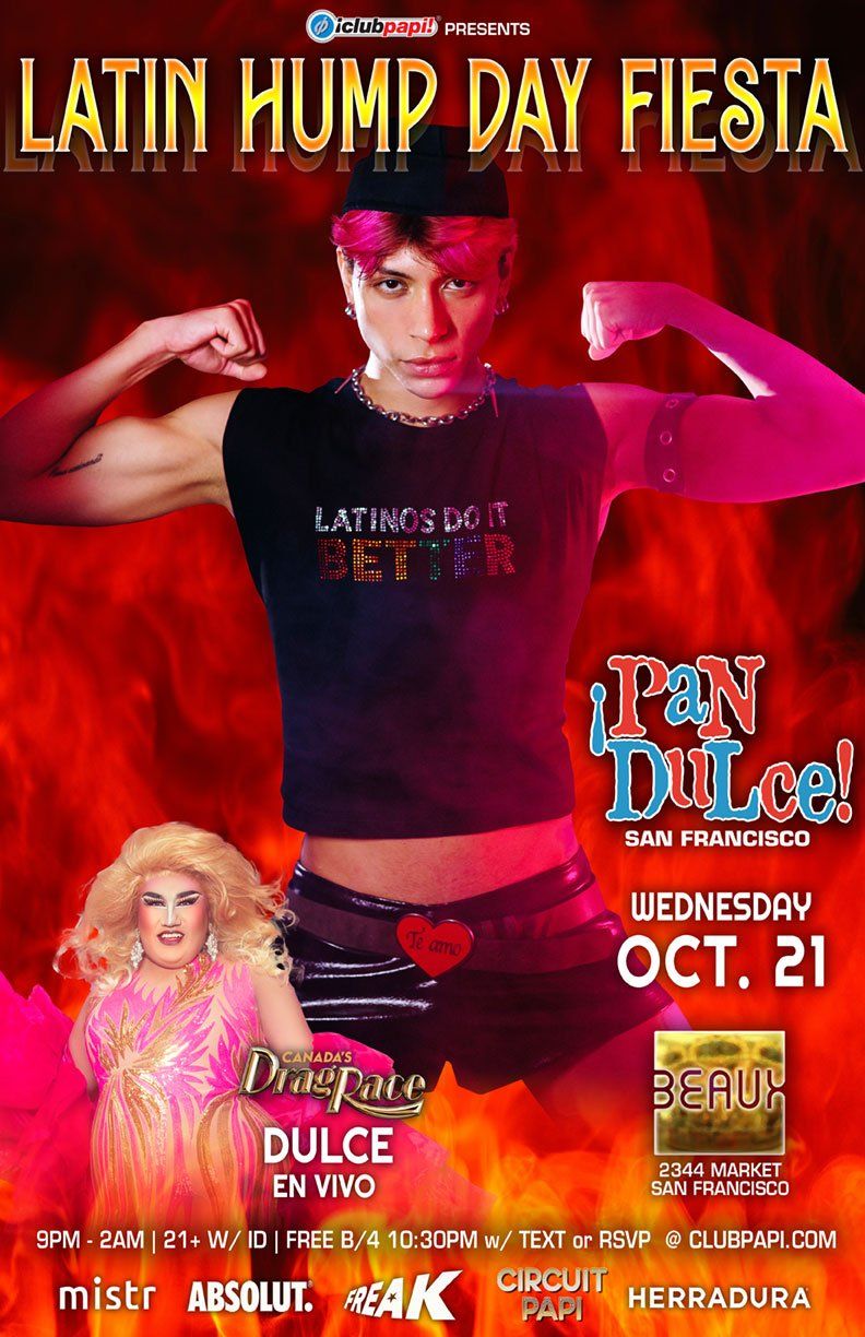 DULCE (RPDR) @ Pan Dulce Wednesdays (Latin Night) flyer