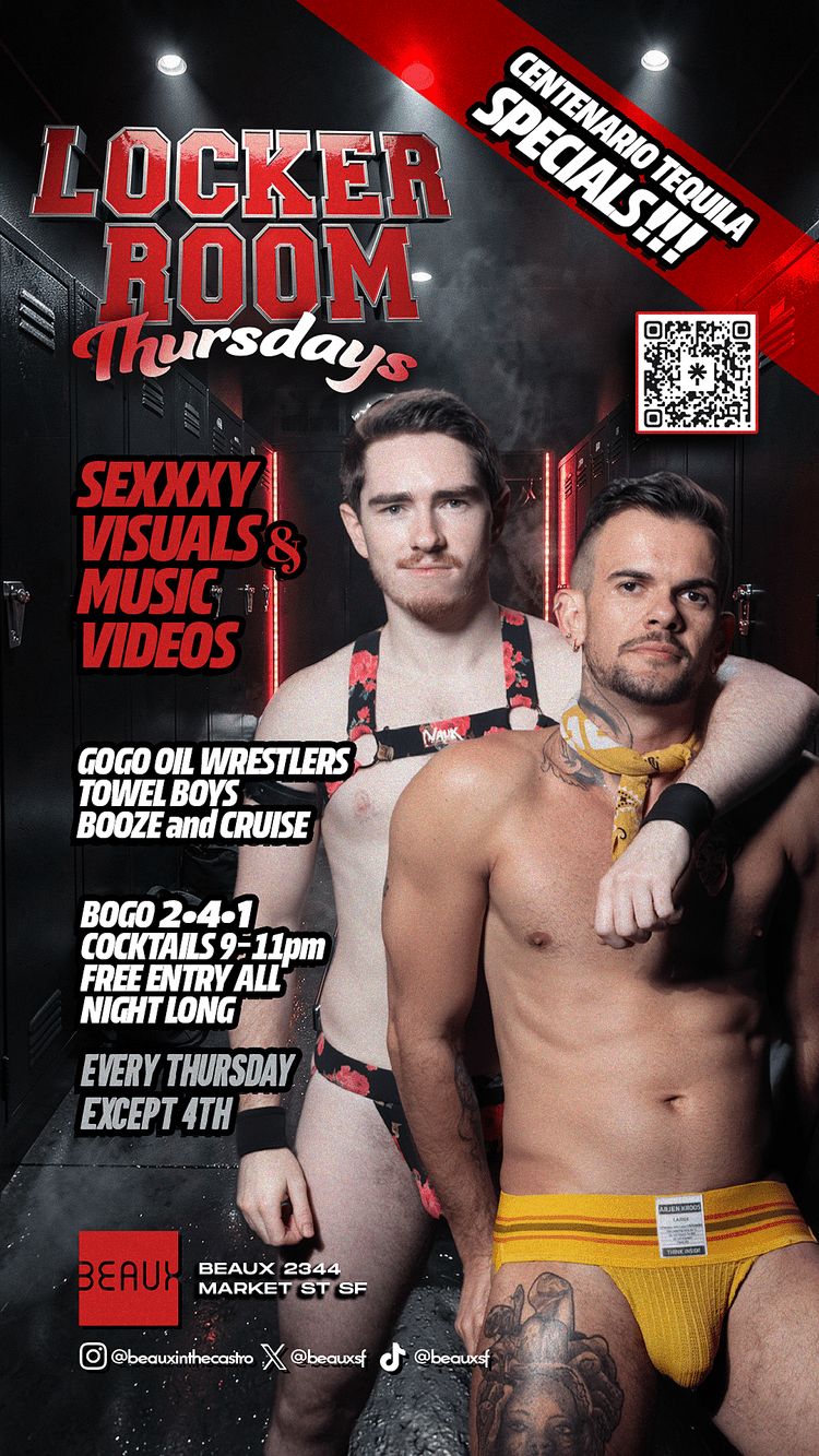 LOCKER ROOM THURSDAYS! flyer