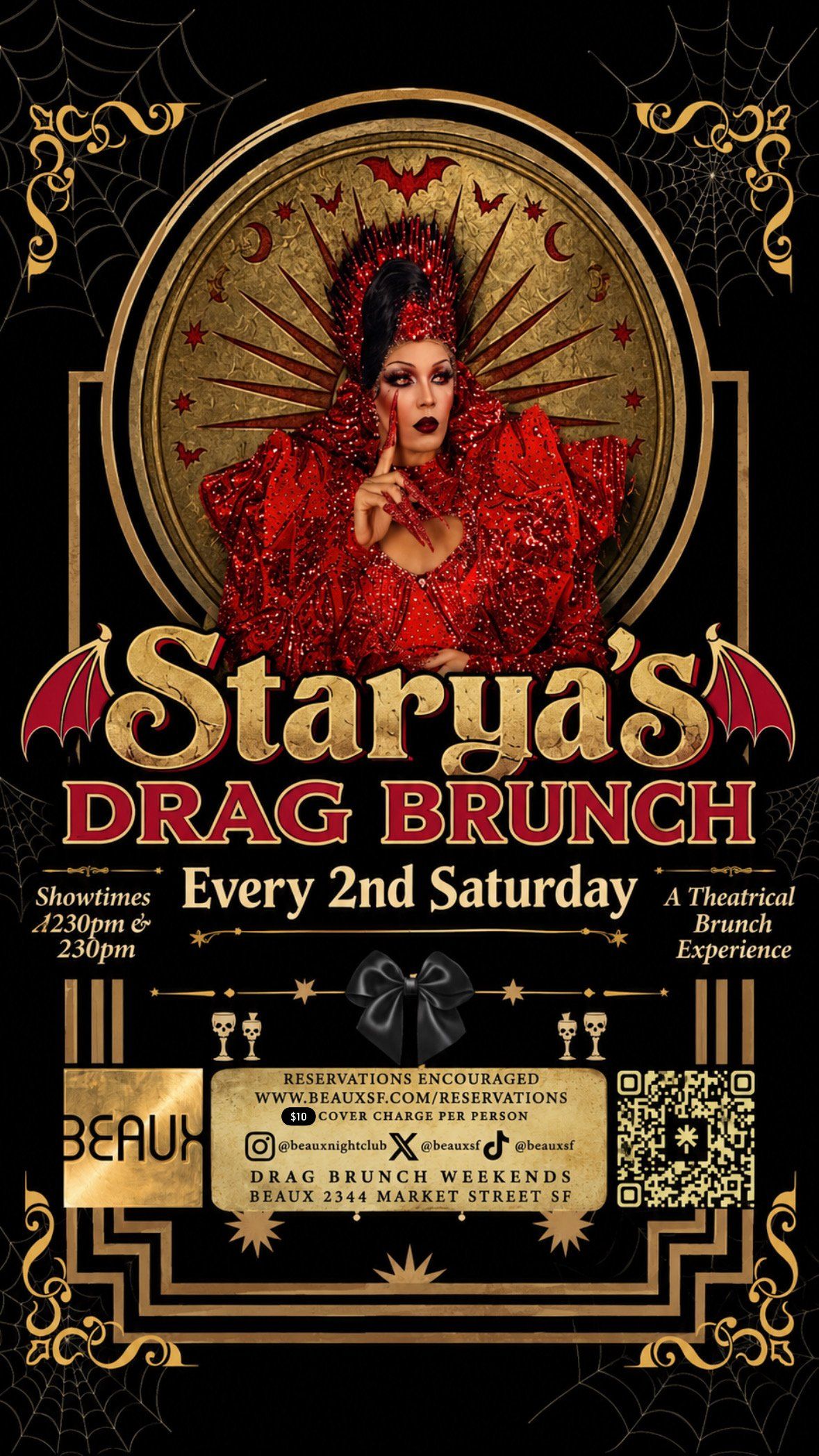Starya's Drag Brunch flyer