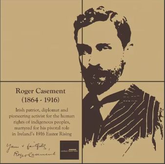 The first annual official 'Roger Casement Day' celebration flyer