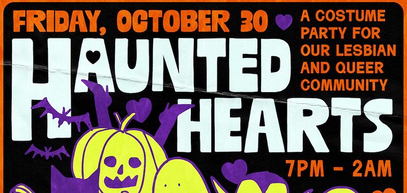 HAUNTED HEARTS flyer