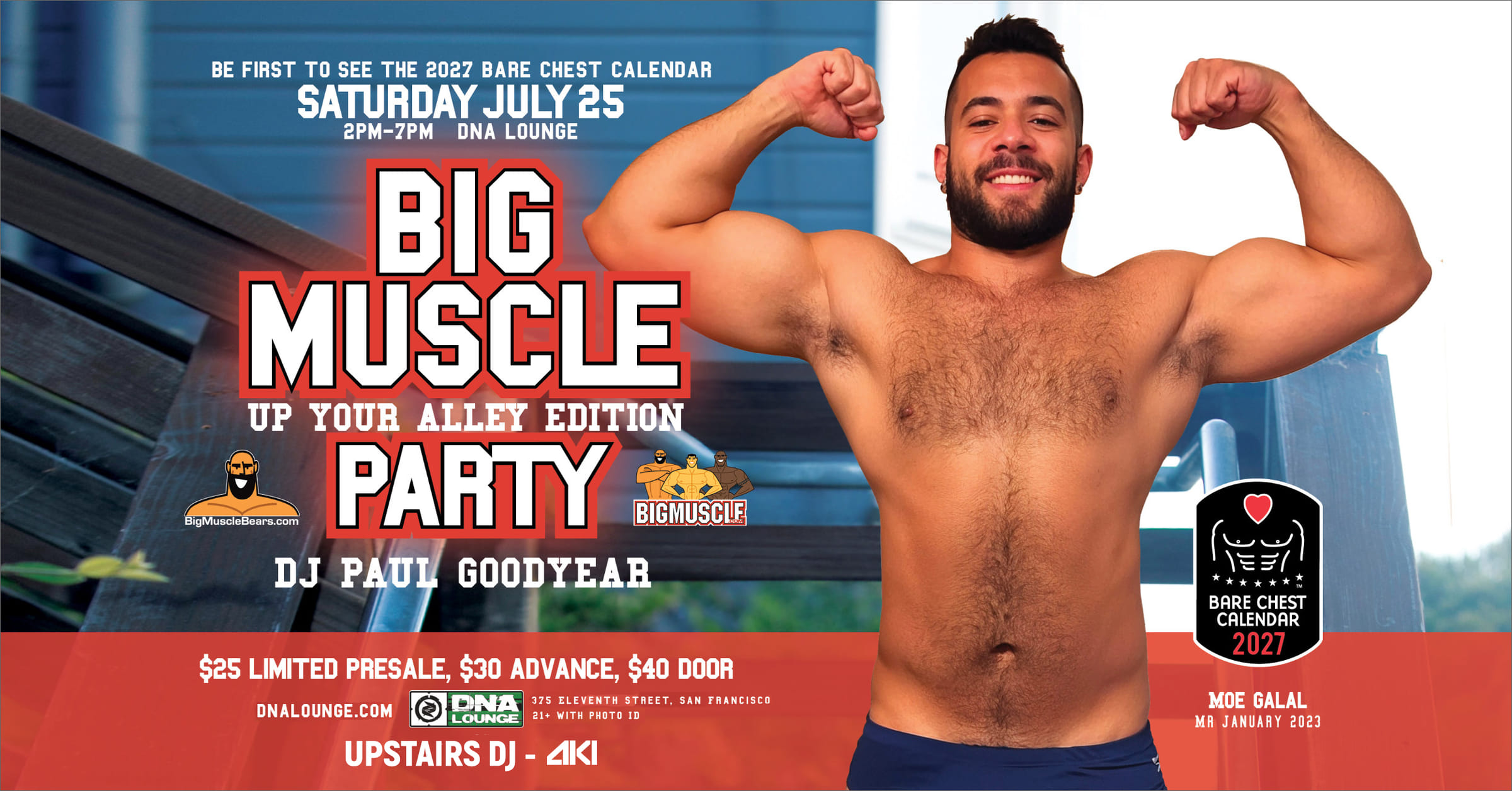 Big Muscle Party: UYA Edition flyer