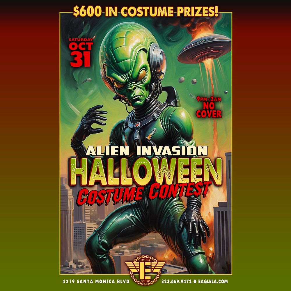 HALLOWEEN COSTUME CONTEST flyer