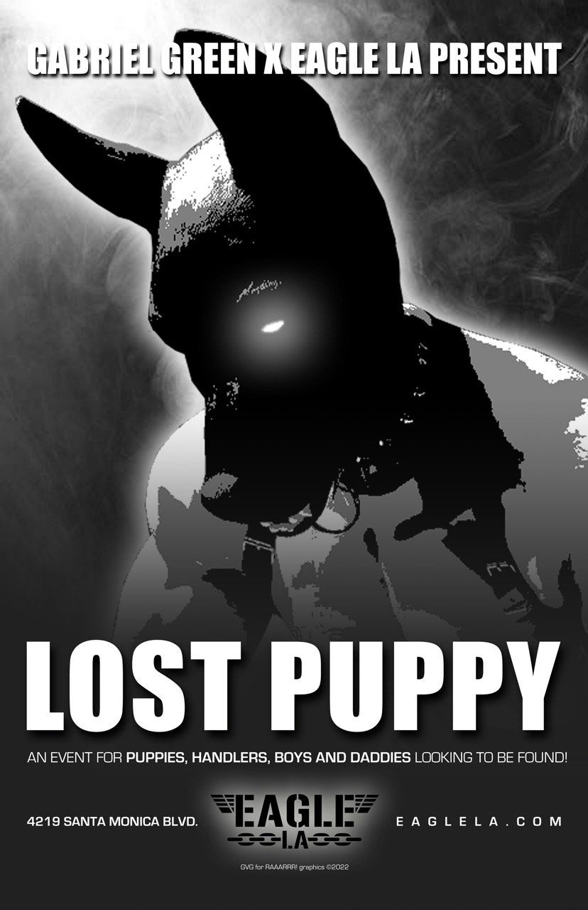 LOST PUPPY flyer