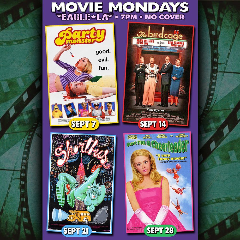 MOVIE MONDAYS flyer
