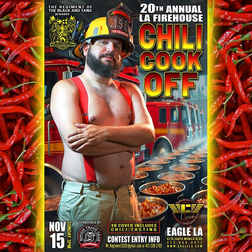 REGIMENT OF BLACK AND TANS ANNUAL FIREHOUSE CHILI COOKOFF flyer