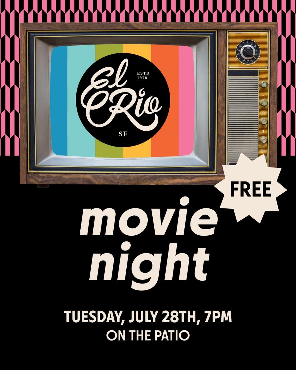 El Rio Movie Night: Death Becomes Her (Free) flyer