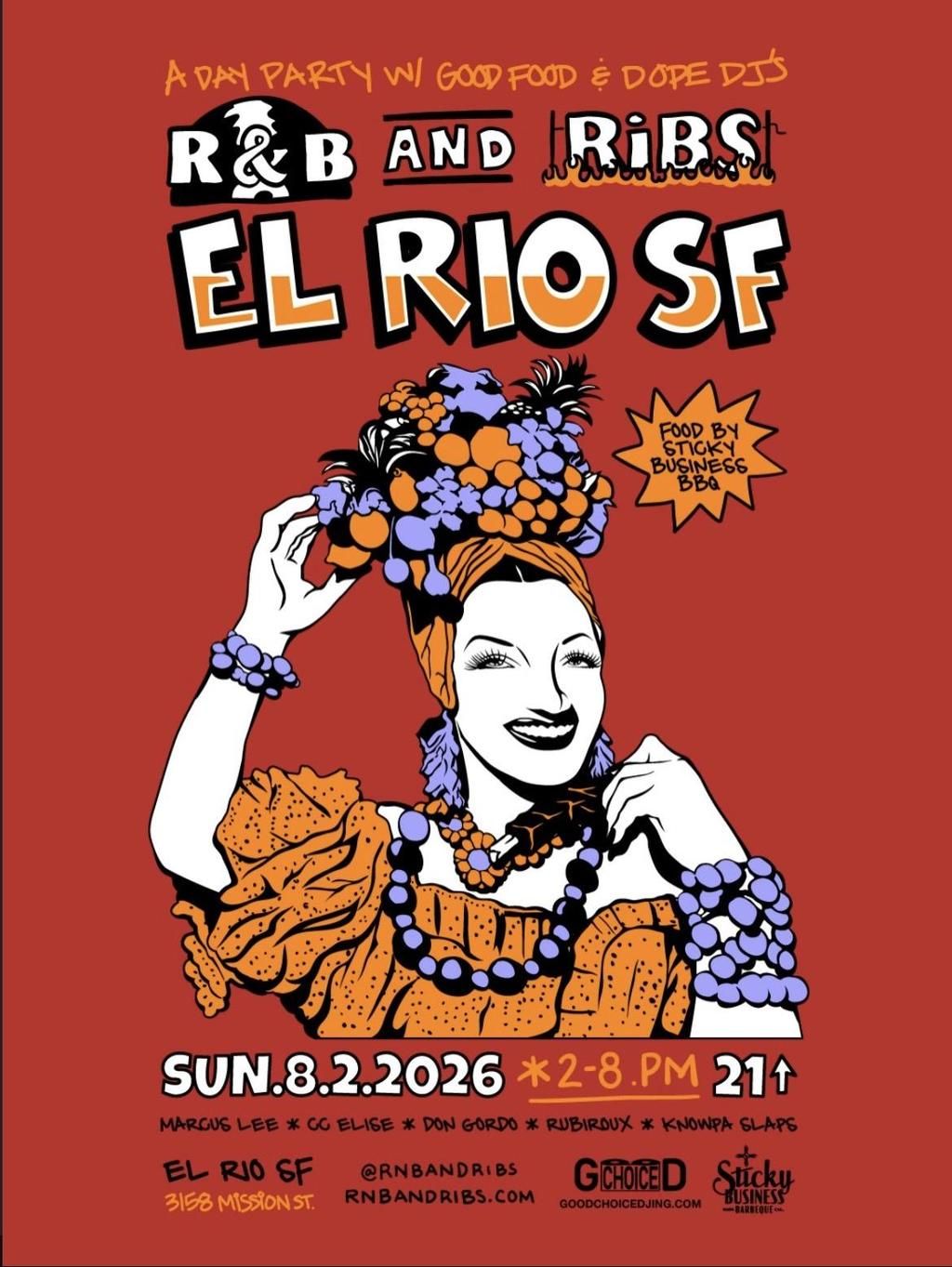 RnB & Ribs flyer