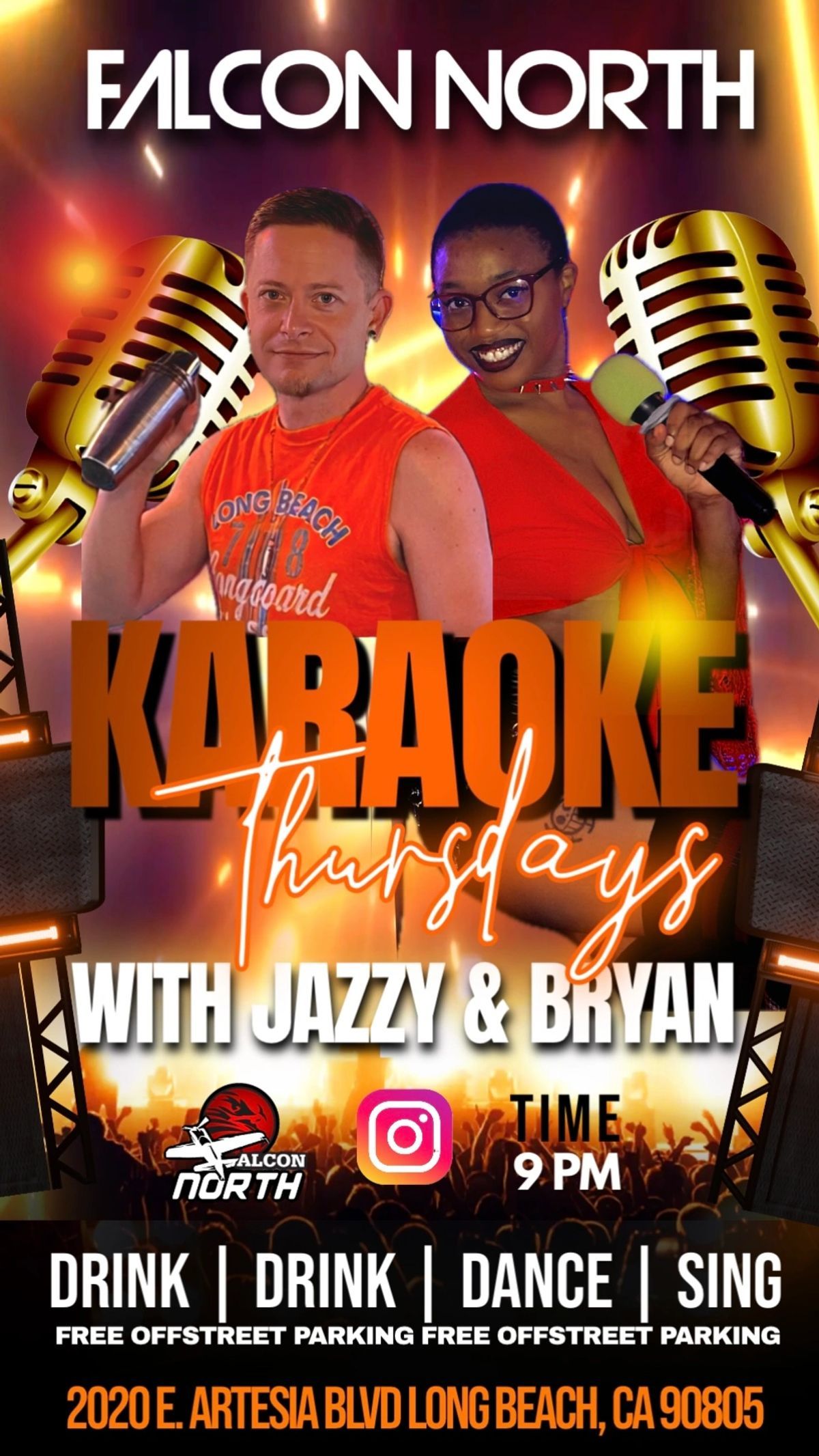 Karaoke Thursdays flyer