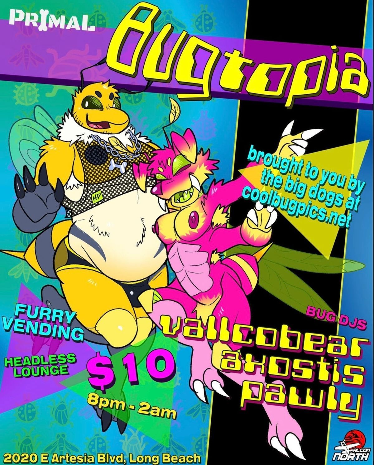PRIMAL Bugtopia flyer