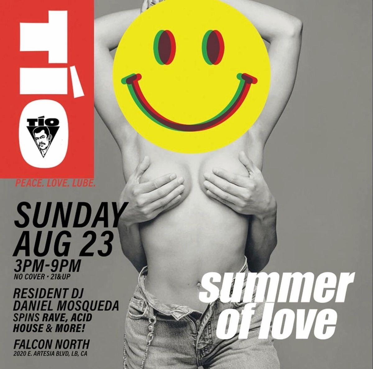 TÍO SUNDAYS Summer Of Love flyer