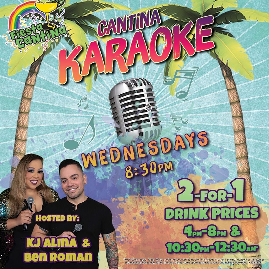 Karaoke Wednesdays with Ben & Alina flyer