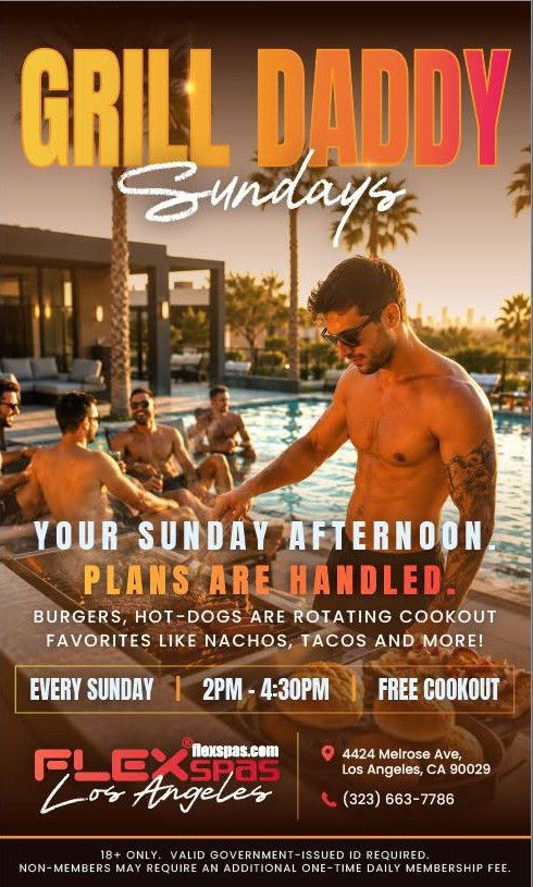 Grill Daddy Sundays flyer