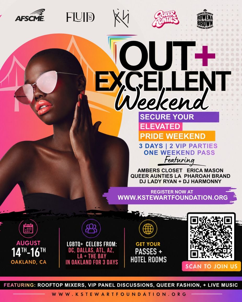2026 Out+Excellent: LGBT+ Conference flyer