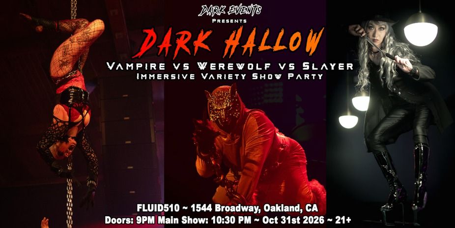 Dark Events Presents: Dark Hallow flyer