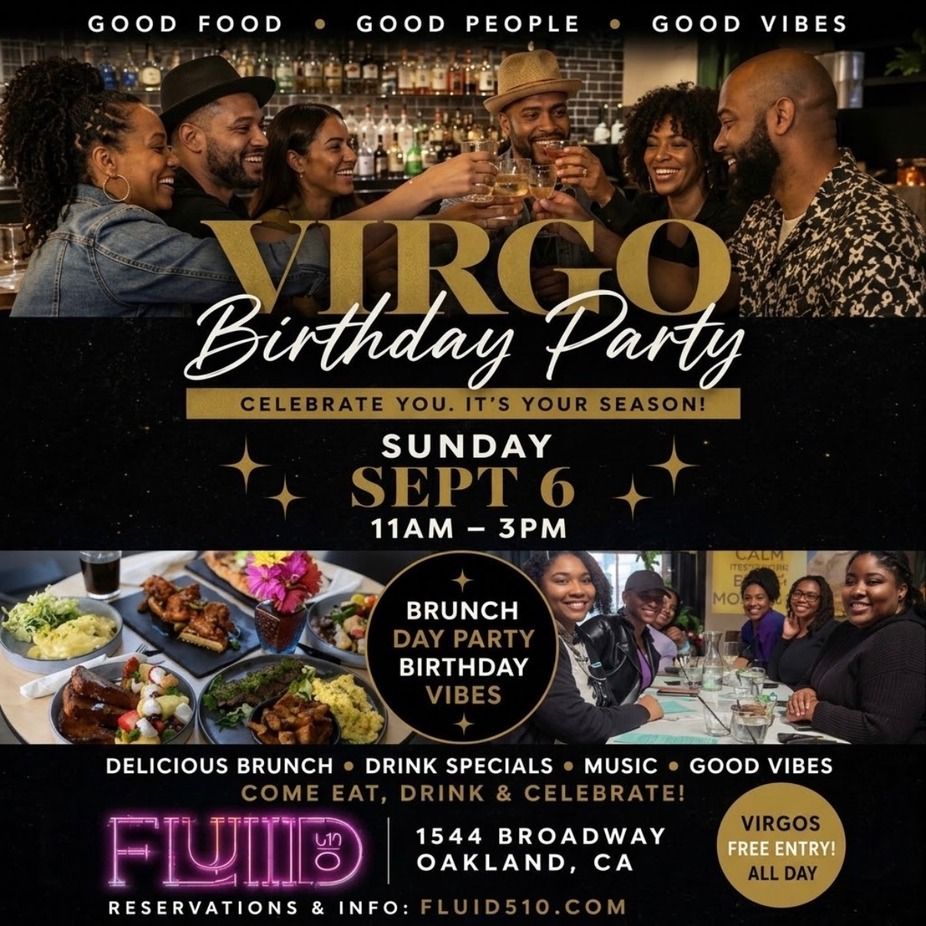 Zodiac Brunch flyer