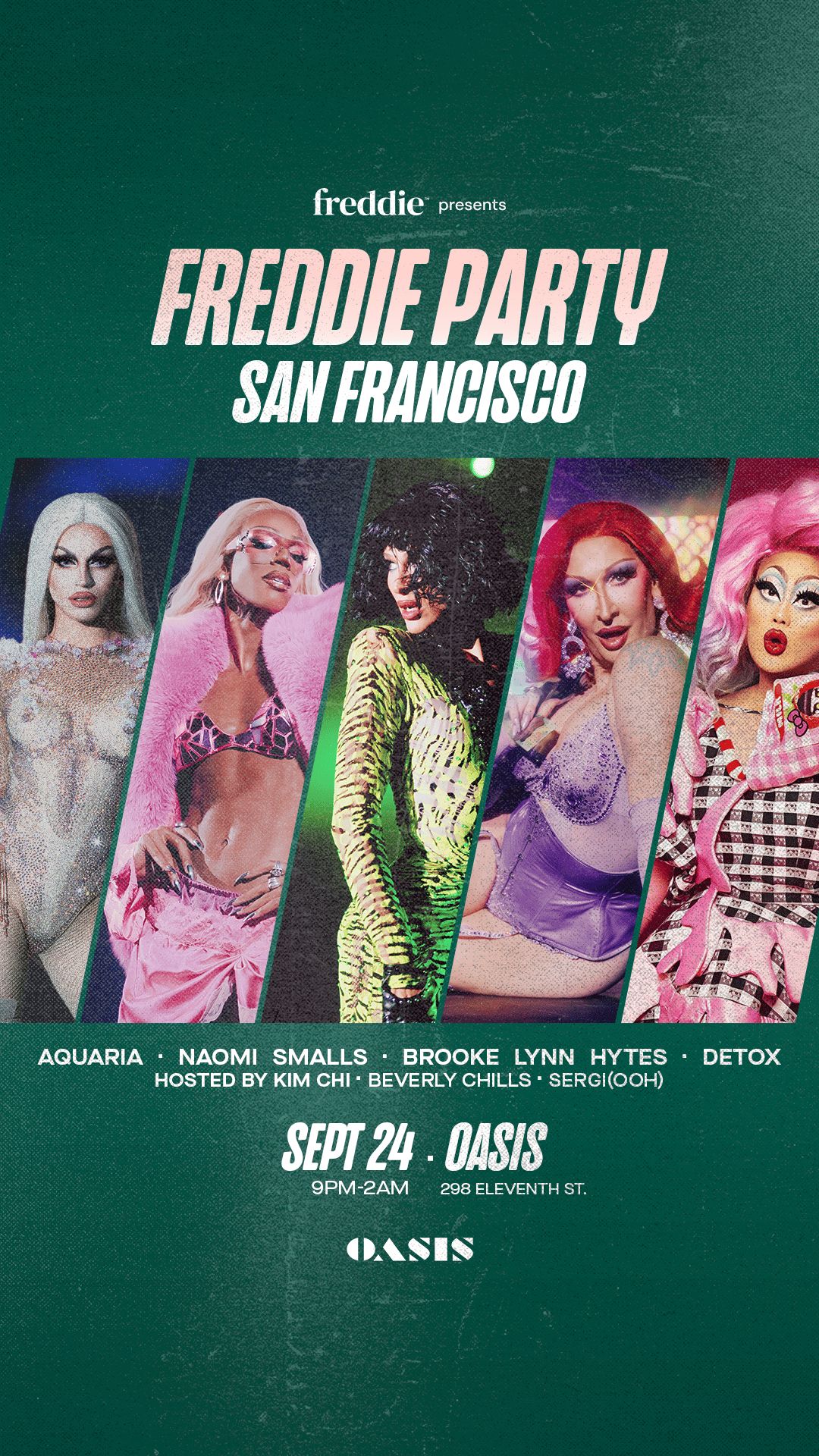 Freddie Party: SF flyer