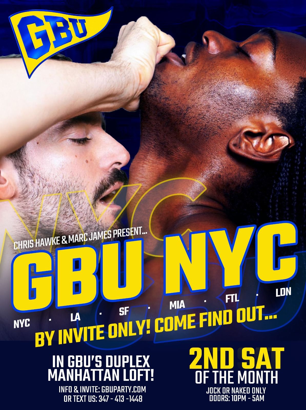 GBU NYC flyer