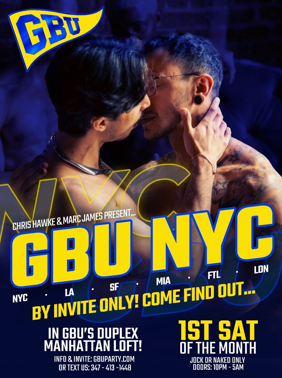 GBU NYC flyer