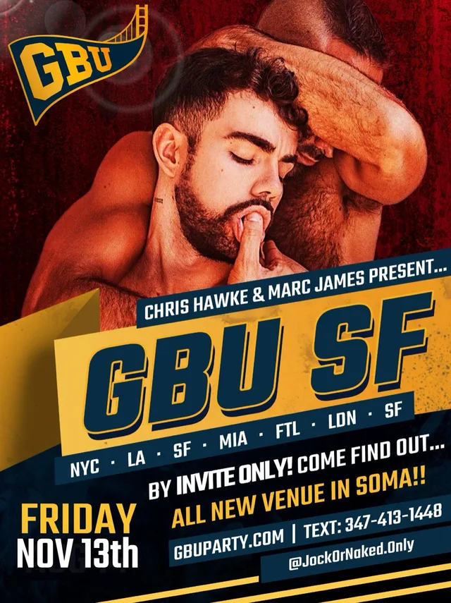 GBU SF flyer