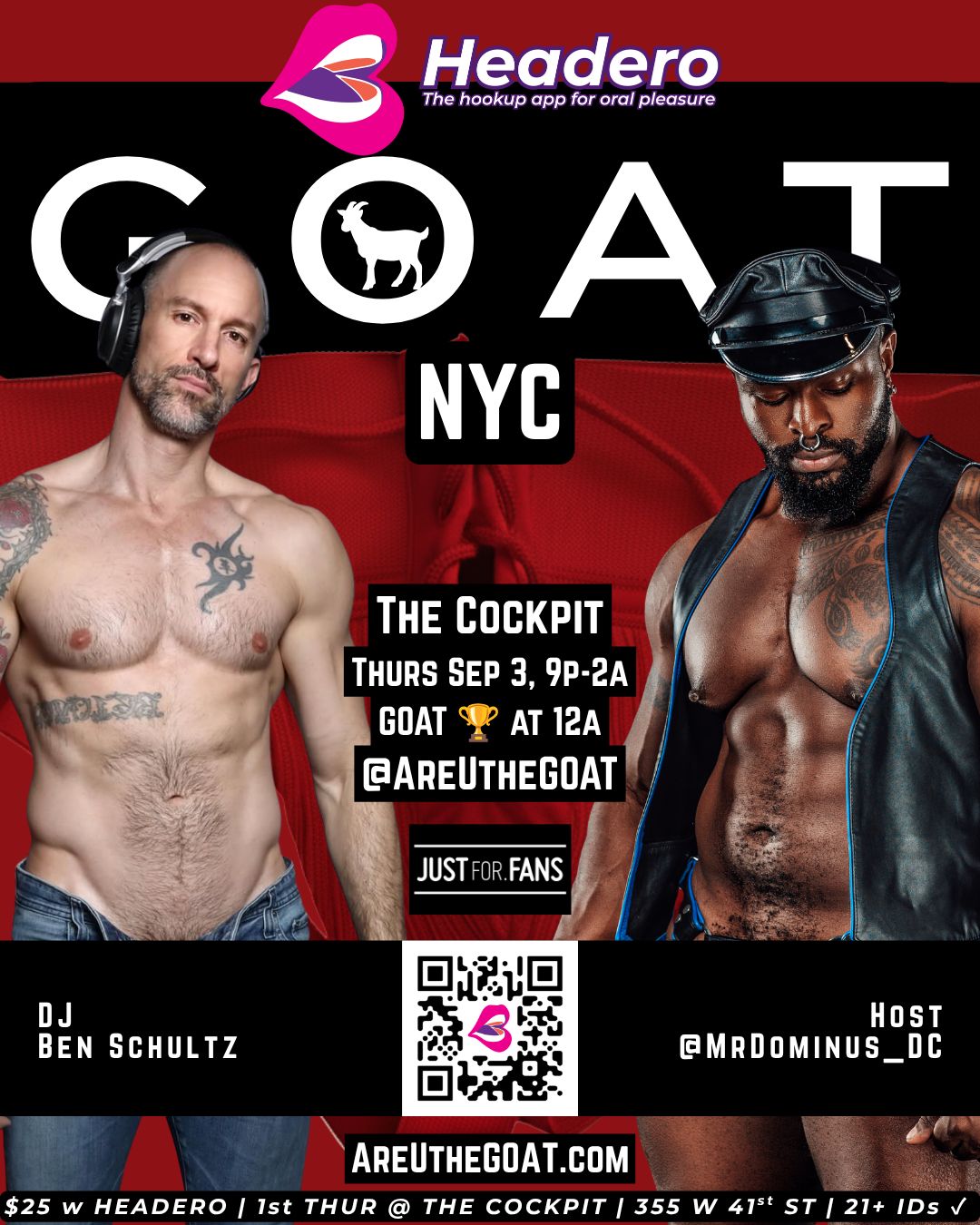 GOAT [NYC] (Copy) flyer