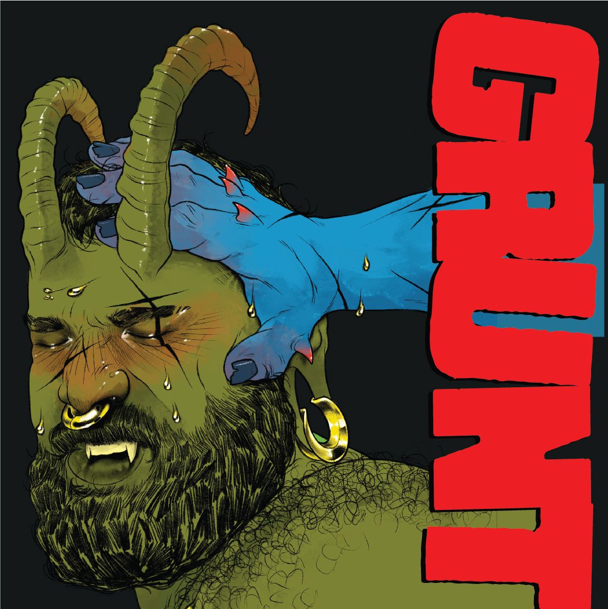 GRUNT-HALLOWEEN flyer