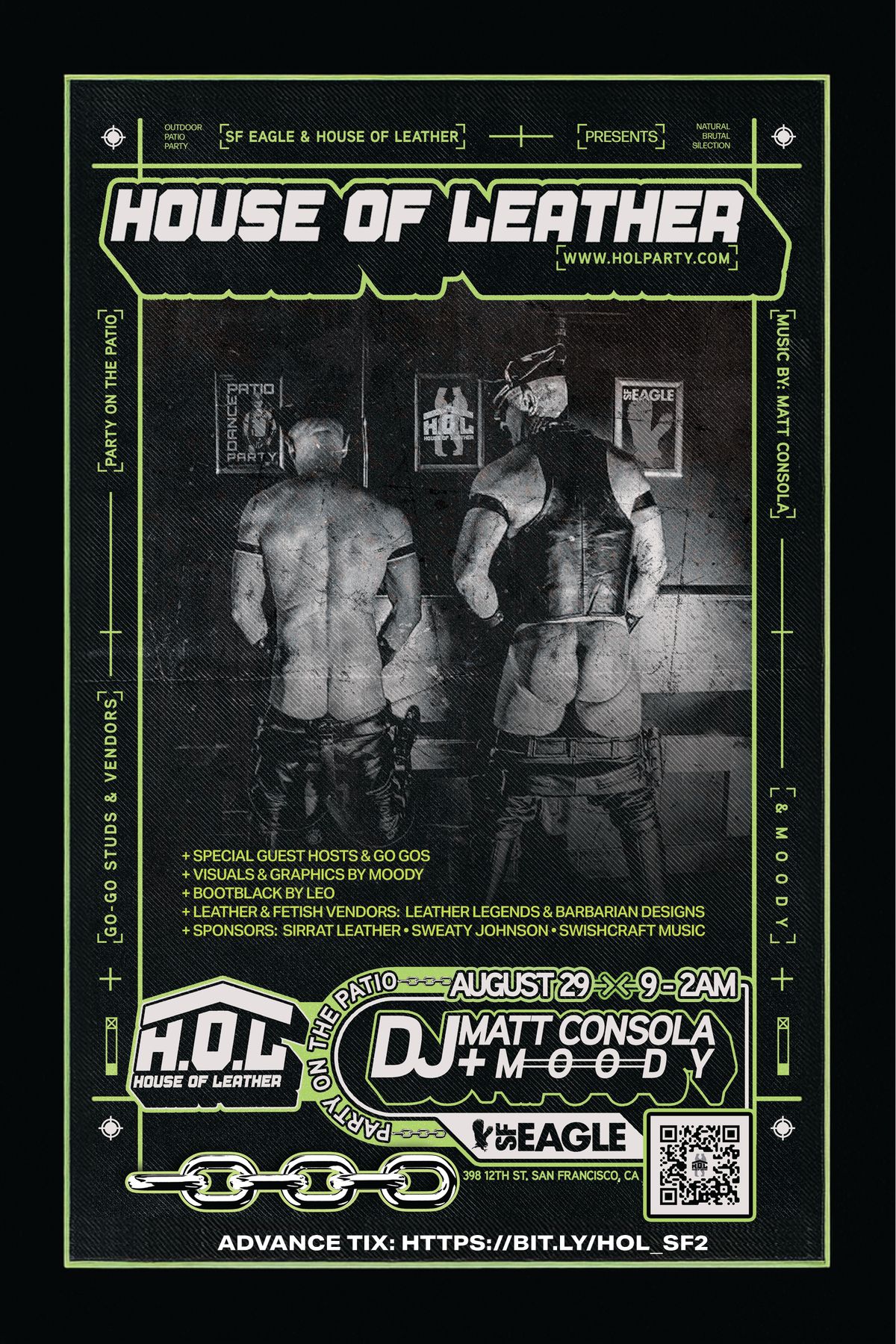 H.O.L PARTY SF flyer