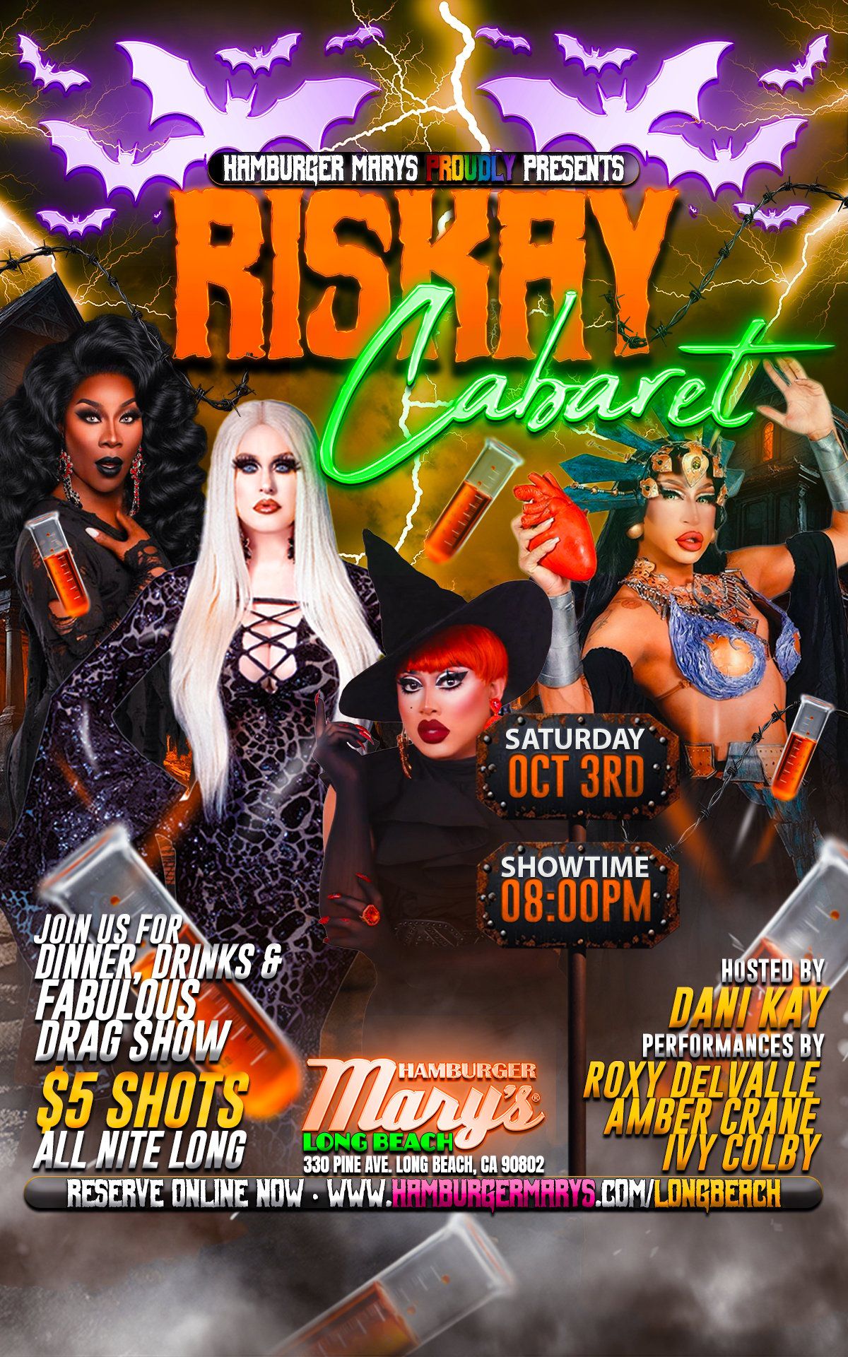 Riskay Cabaret flyer