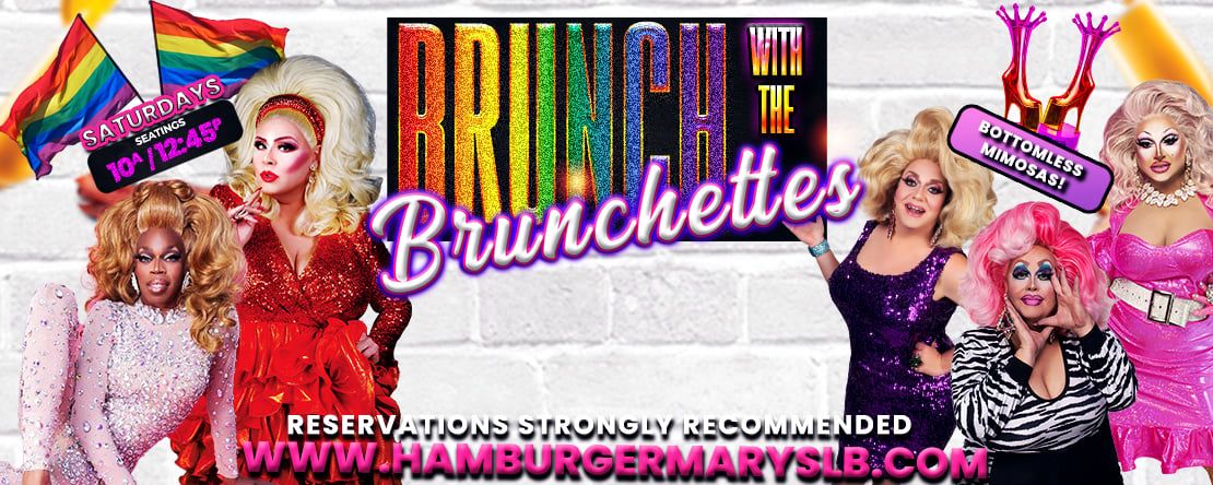 Saturday Drag Brunch "Brunch with the Brunchettes" flyer