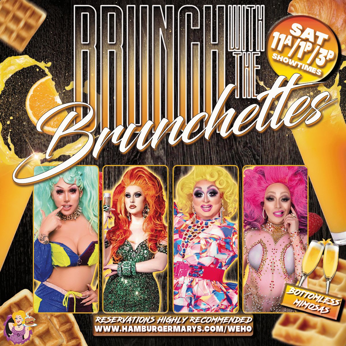 Drag Brunch with the Brunchettes flyer