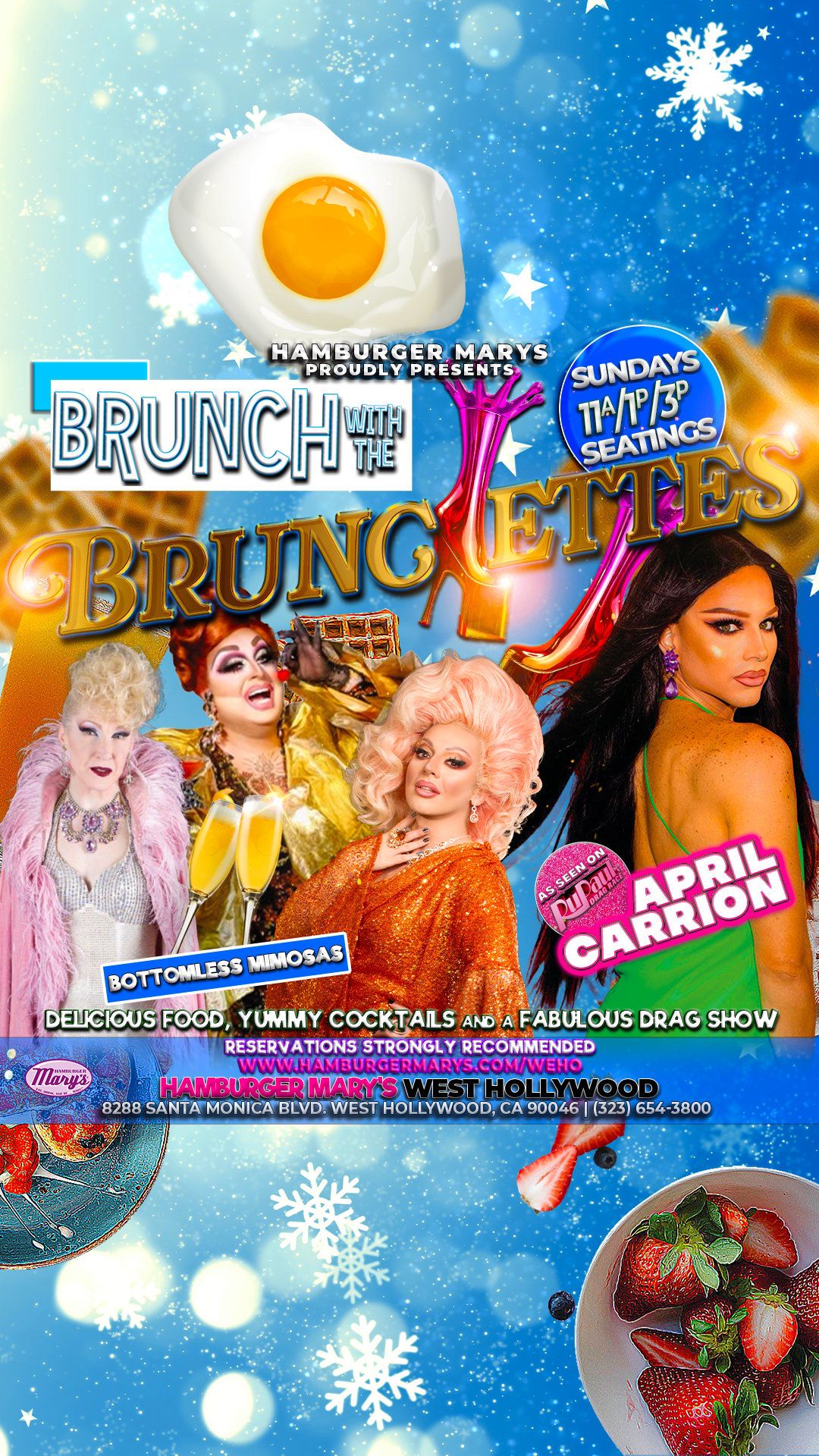 Drag Brunch with the Brunchettes flyer