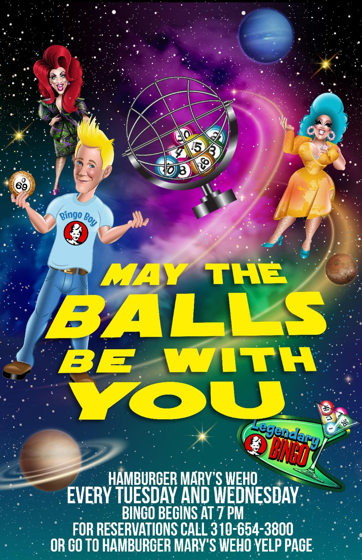 Drag Queen Bingo flyer