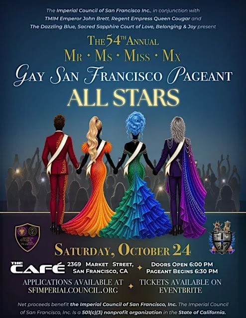 GAY SAN FRANCISCO PAGEANT flyer