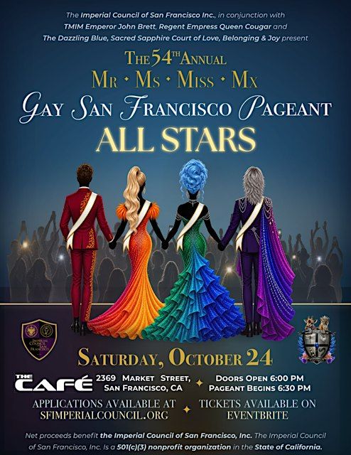 GAY SAN FRANCISCO PAGEANT flyer