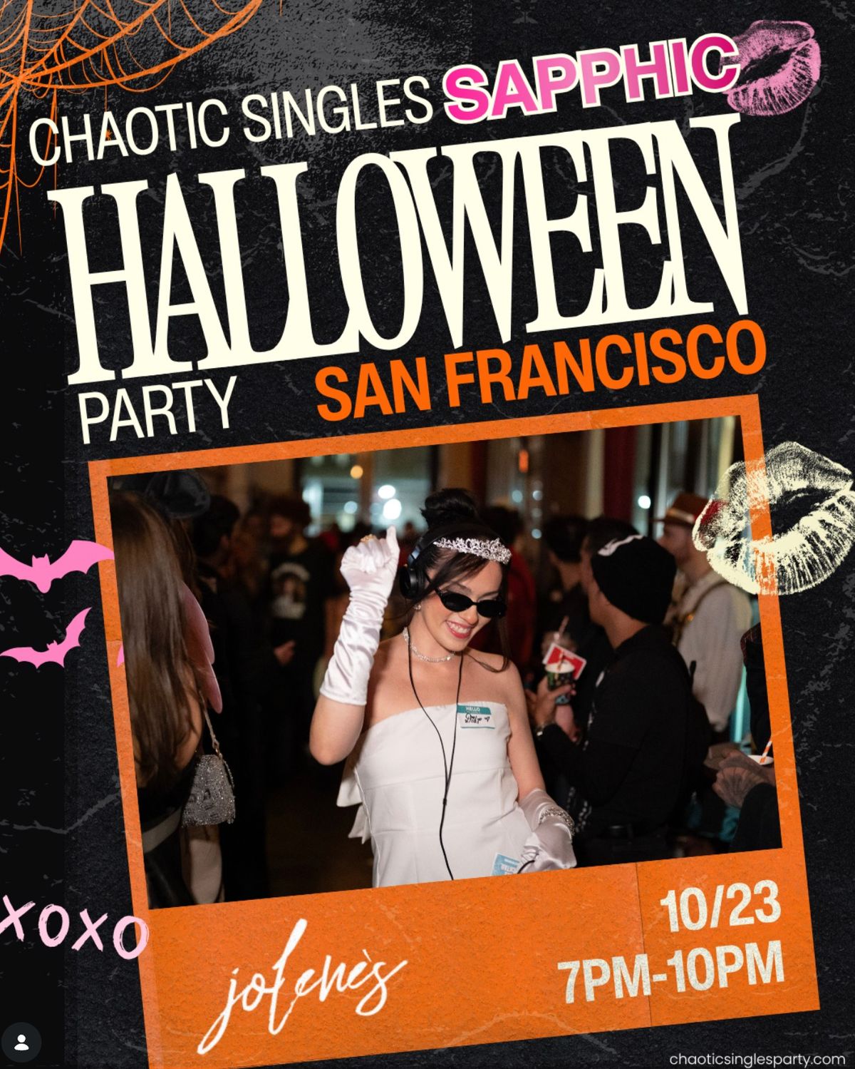 CHAOTIC SINGLES HAPPY HOUR flyer
