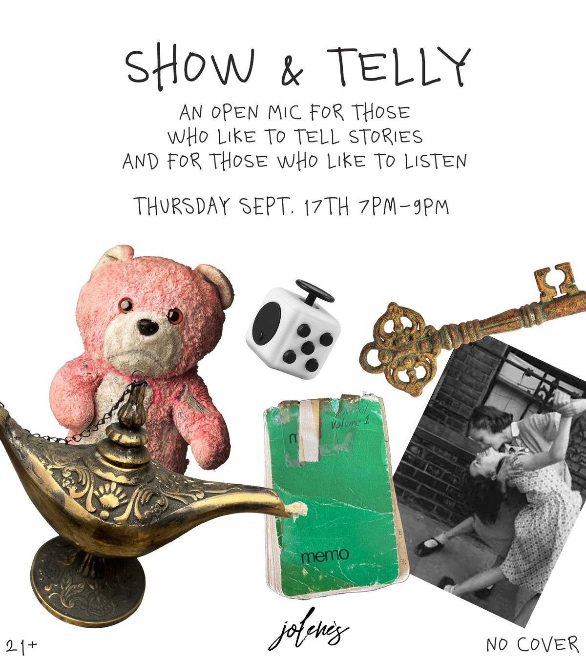 SHOW AND TELLY flyer